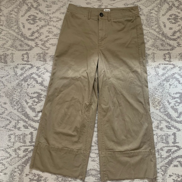 Madwell Langford Wide leg cropped pants - Picture 1 of 6